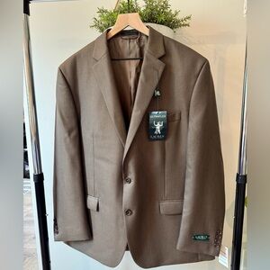 NEW Lauren by Ralph Lauren Medium Brown Ultra Flex Sport Coat